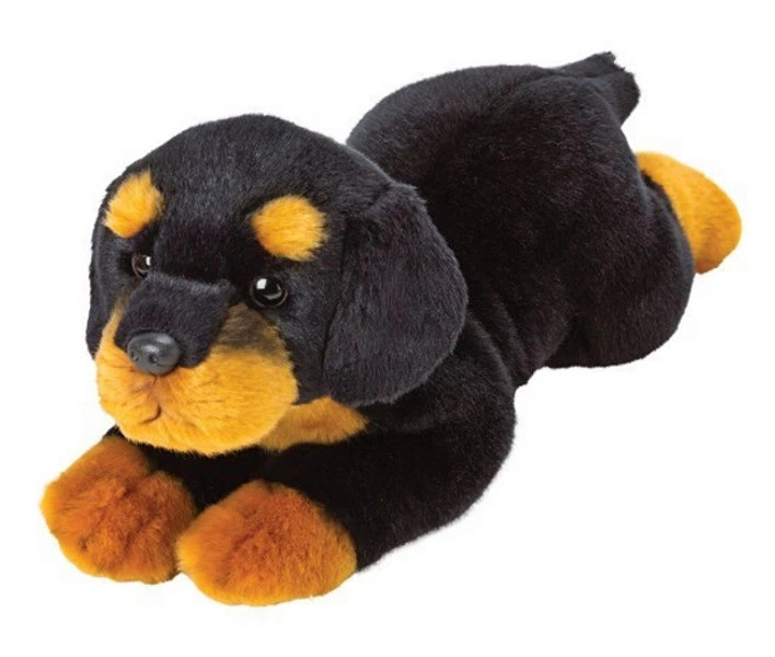 Plyšový pes Rottweiler