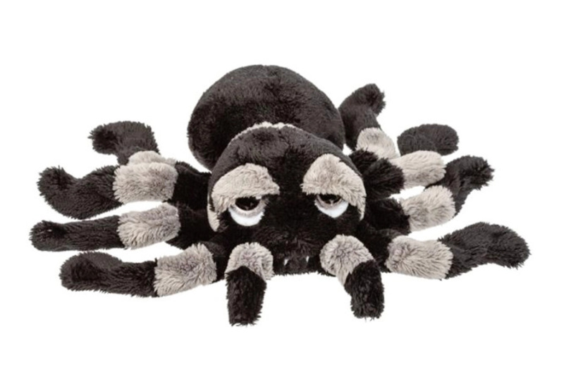 Halloween plyšový pavouk