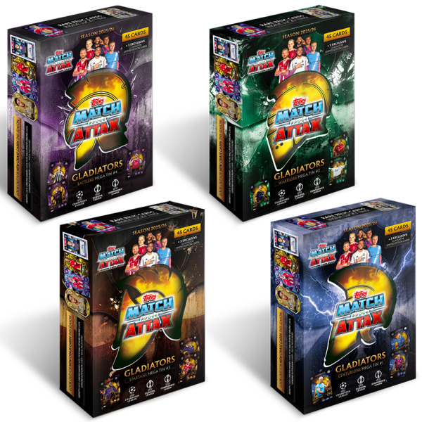 Fotbalové karty Topps UCC Match Attax 2025/26 Mega Tin