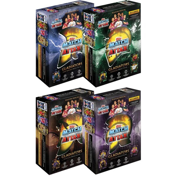 Fotbalové karty Topps UCC Match Attax 2025/26 Mega Tin