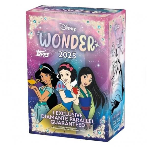 Sběratelské karty Topps 2025 Disney Wonder - Value Box