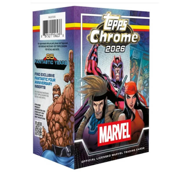 Topps Marvel Comics Chrome 2026 - Value Box