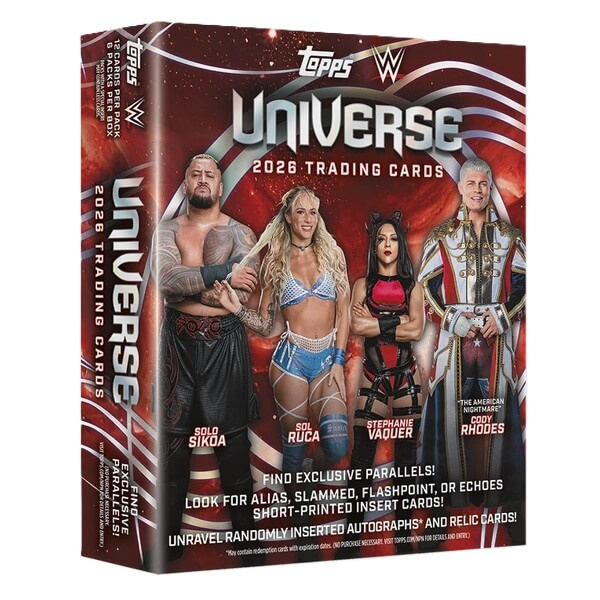 2026 Topps Universe WWE Wrestling Mega Box