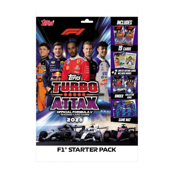 2026 Topps Turbo Attax F1 Formule 1 Starter Pack