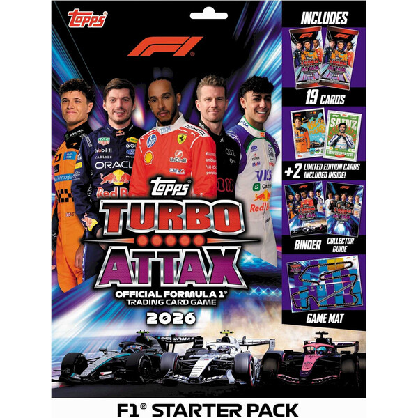 2026 Topps Turbo Attax F1 Formule 1 Starter Pack