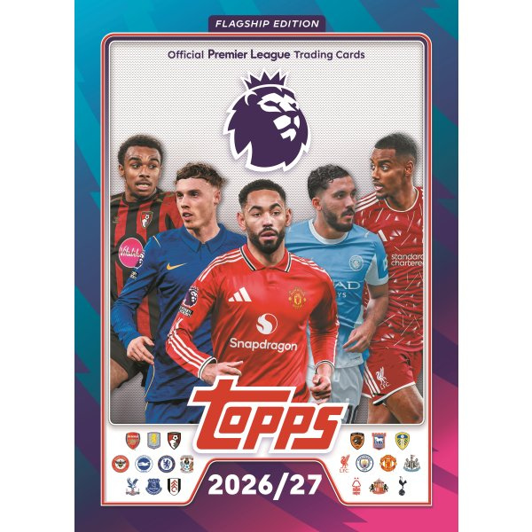 2026-2027 Topps Flagship Premier League Starter Pack - fotbalové karty