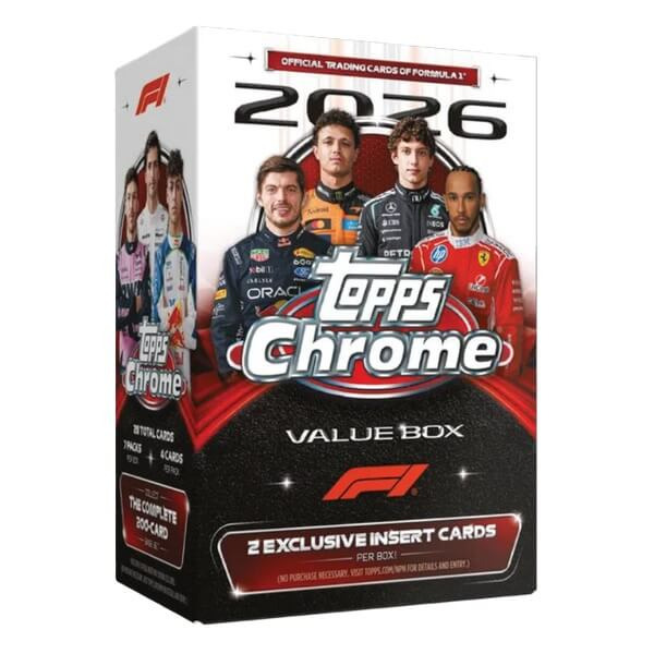 2026 Topps Chrome Formula 1 Blaster Box - karty F1