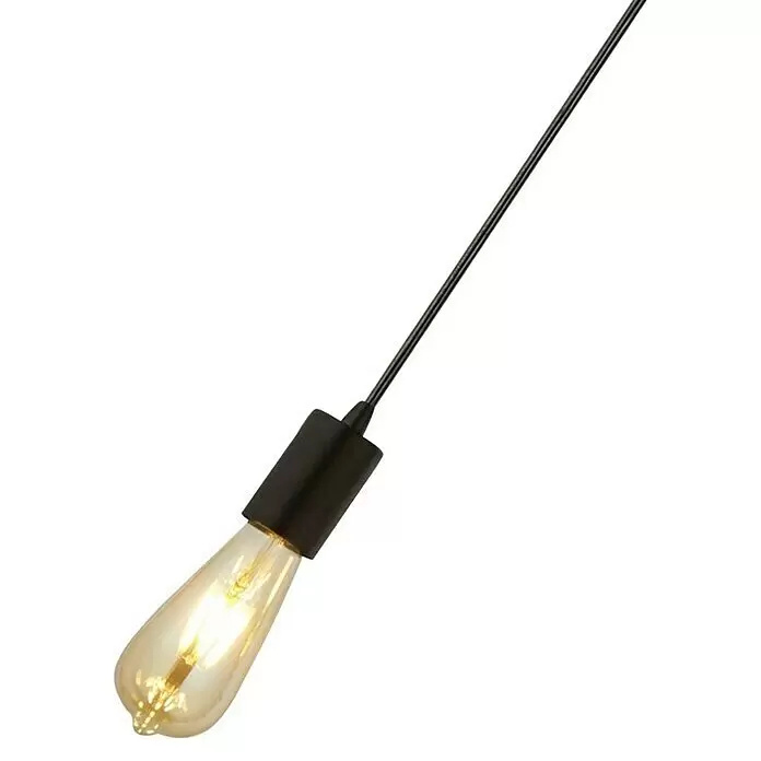 Závěsné stropní svítidlo Searchlight / 60 W / O 9,8 cm / IP20 / černá Varianta: ivi0