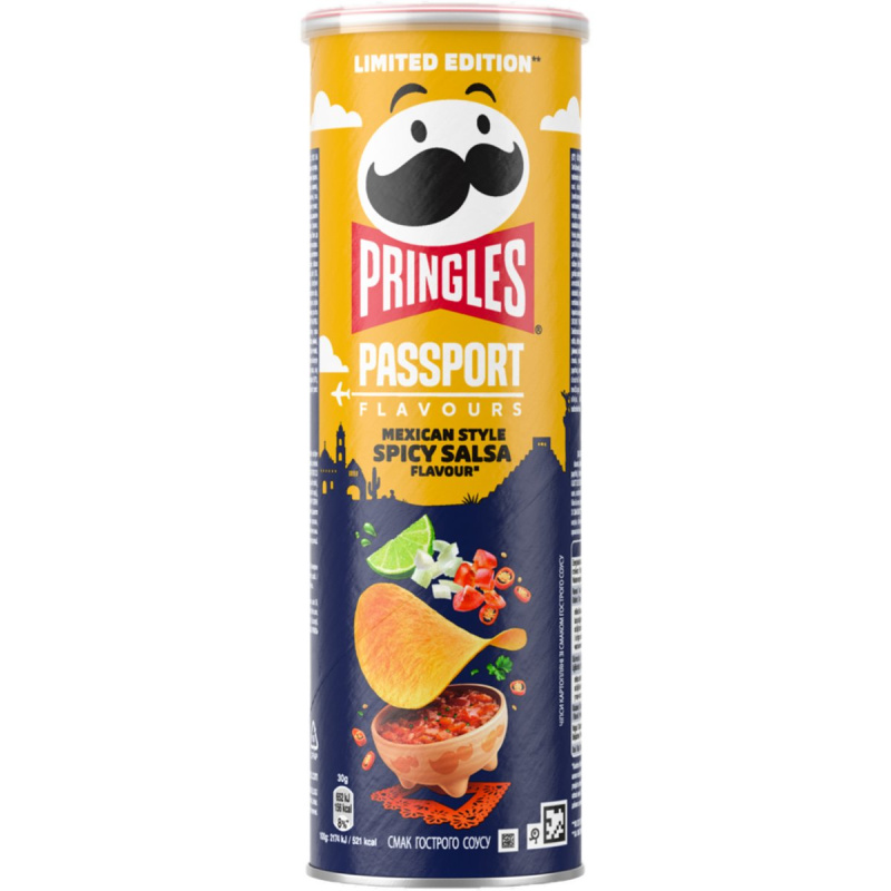 Pringles Mexican Spicy Salsa