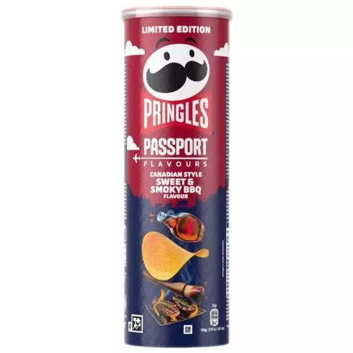 Pringles Canadian Smoky BBQ