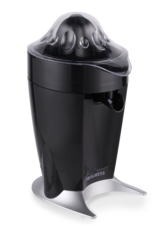 Elektrický lis na citrusy 60 W Progress Cone to cup černá