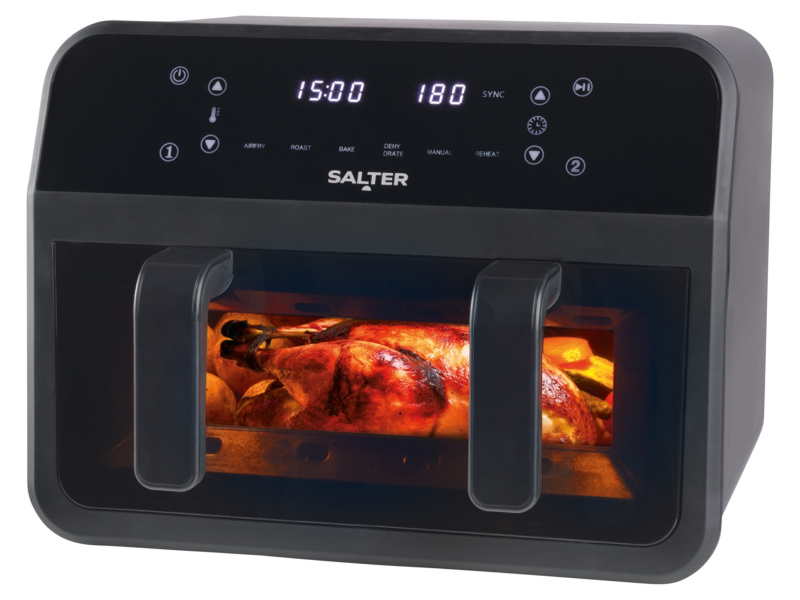 Salter Horkovzdušná fritéza Compact Dual Air Pro