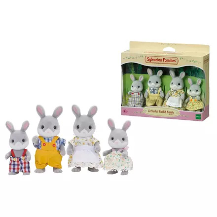 Sylvanian Families Rodina šedých králíků