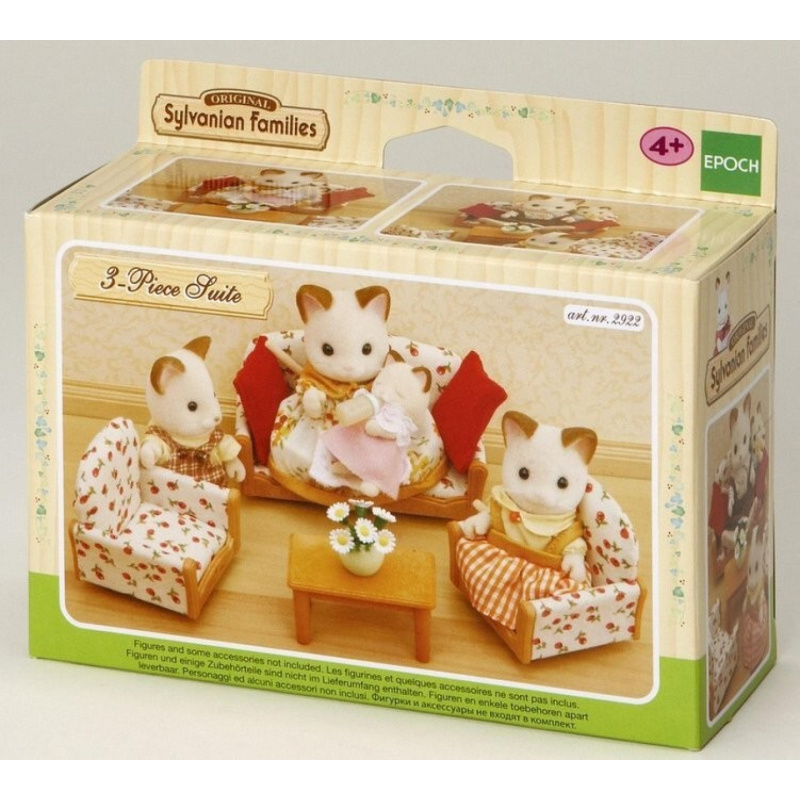 Sylvanian Families - Nábytek, Sedací souprava se stolečkem