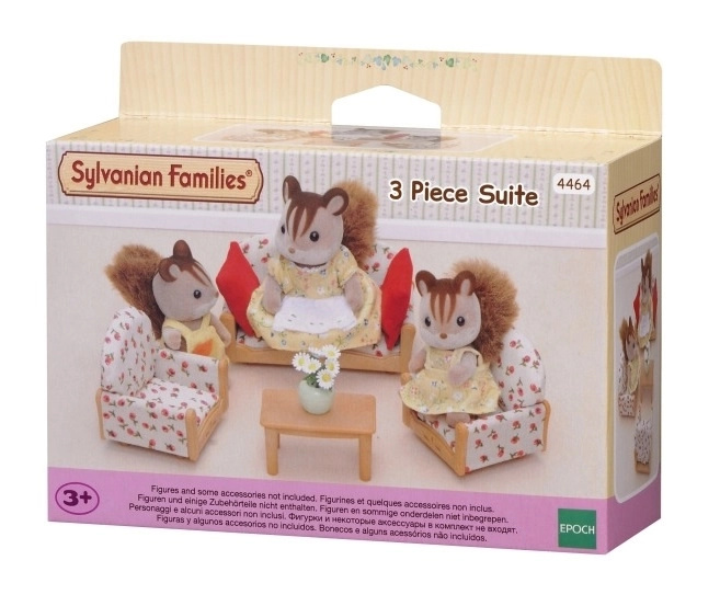 Sylvanian Families - Nábytek, Sedací souprava se stolečkem