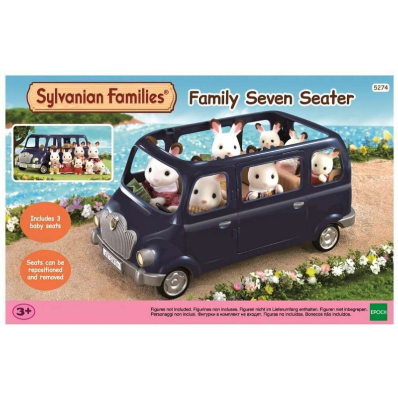Sylvanian Families Rodinné auto modré