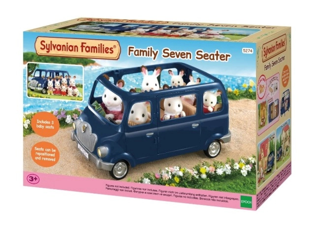 Sylvanian Families Rodinné auto modré