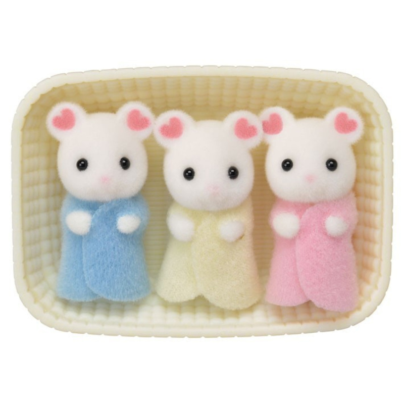Sylvanian Families Baby Marshmallow myšky trojčata