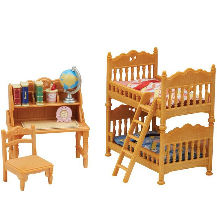 Sylvanian Families Set - dětský pokoj s palandou