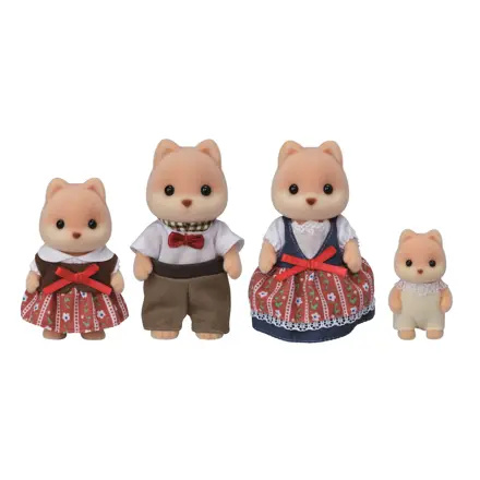 Sylvanian Families Rodina karamelových psů