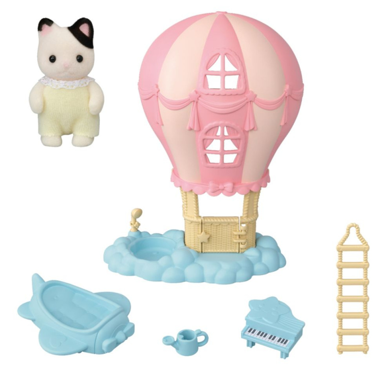Sylvanian Families Kotě a zábavný balón pro miminka