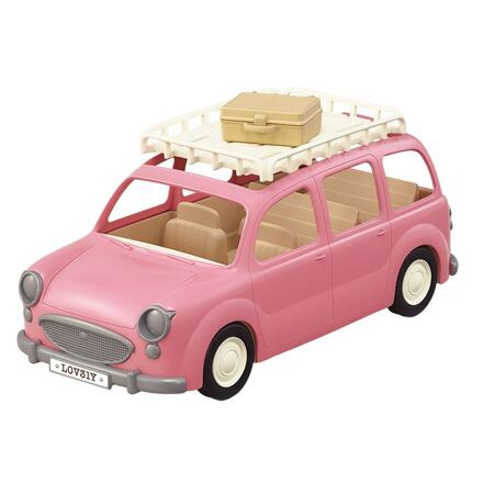 Sylvanian Families Rodinné auto růžové Van