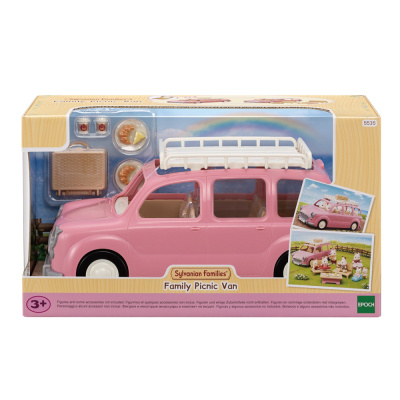 Sylvanian Families Rodinné auto růžové Van