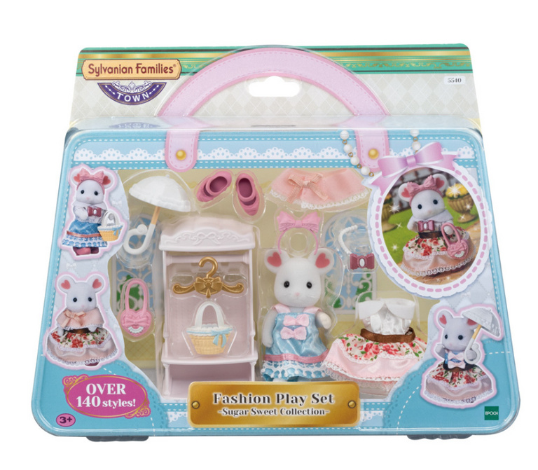 Sylvanian Families Město - sada módních oblečků a doplňků