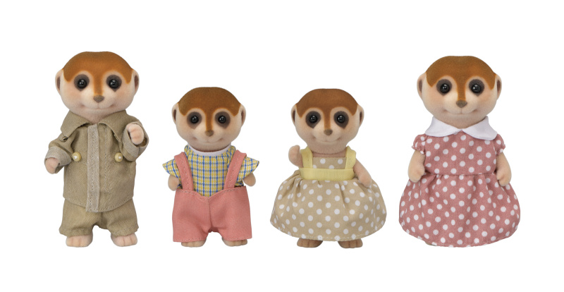 Sylvanian Families Rodina surikat