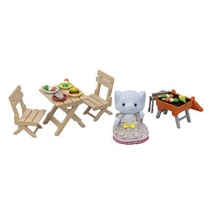 Sylvanian Families BBQ sada na piknik se slonem