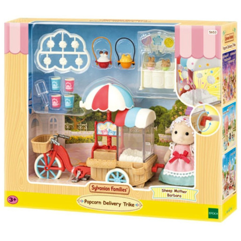 Sylvanian Families Popcorn pojízdná prodejna s ovečkou