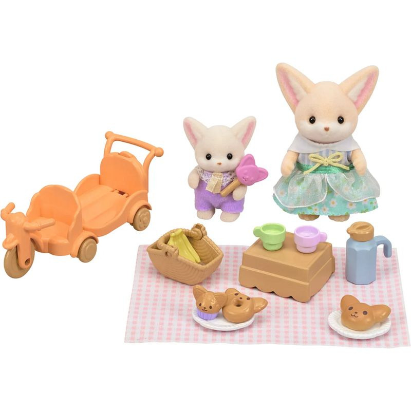 Sylvanian Families Fenci jedou na piknik