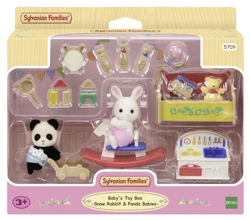 Dětský herní pokoj SYLVANIAN FAMILIES – sada s figurkami a doplňky