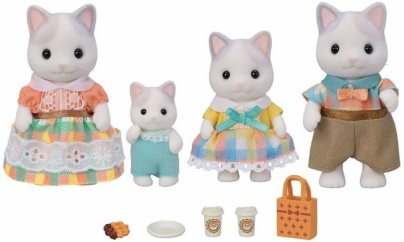 Sylvanian Families Rodina Latte kočky