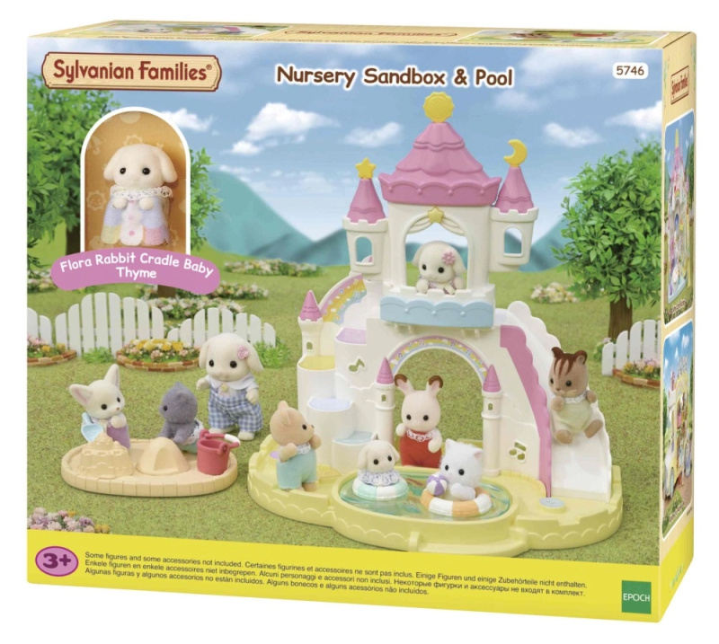 Sylvanian Families Duhové dětské hřiště s bazénem