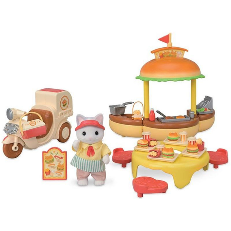 Sylvanian Families Pojízdný stánek s hamburgery