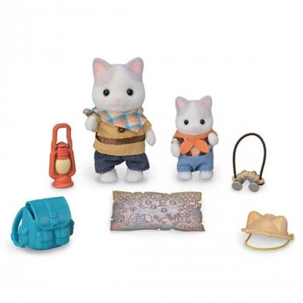 Sylvanian Families Průzkumná sada - Latte Cat Bratr a miminko