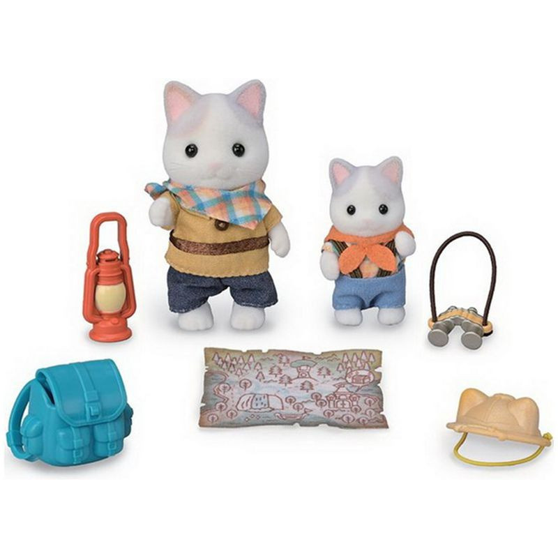 Sylvanian Families Průzkumná sada - Latte Cat Bratr a miminko