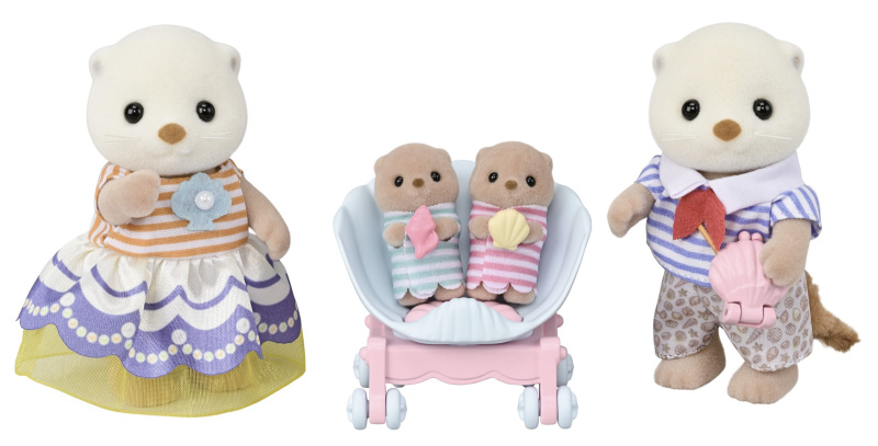 Sylvanian families 5803 rodina mořských vyder