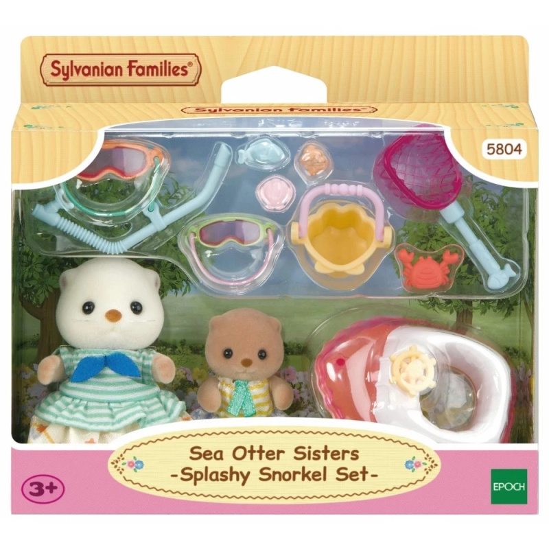 Sylvanian Families Vydří sestry na dovolené u moře