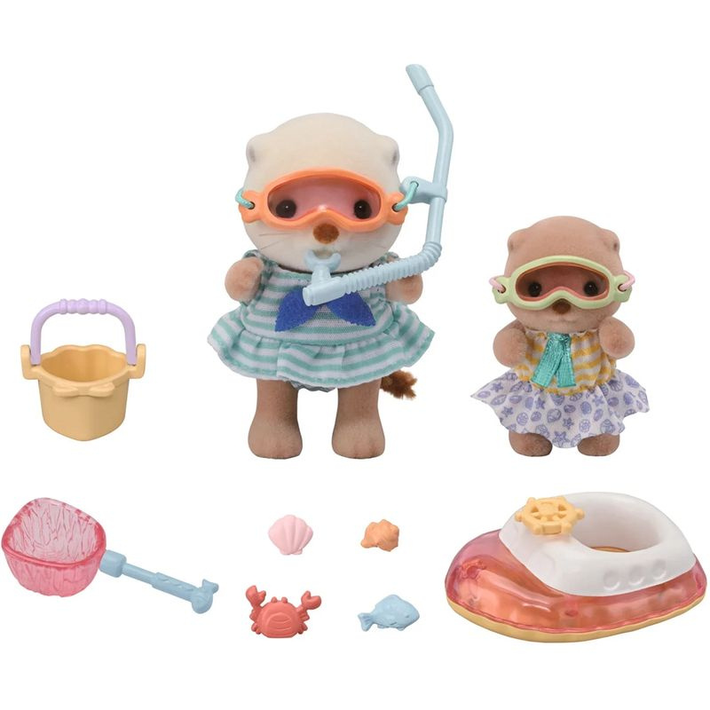 Sylvanian Families Vydří sestry na dovolené u moře