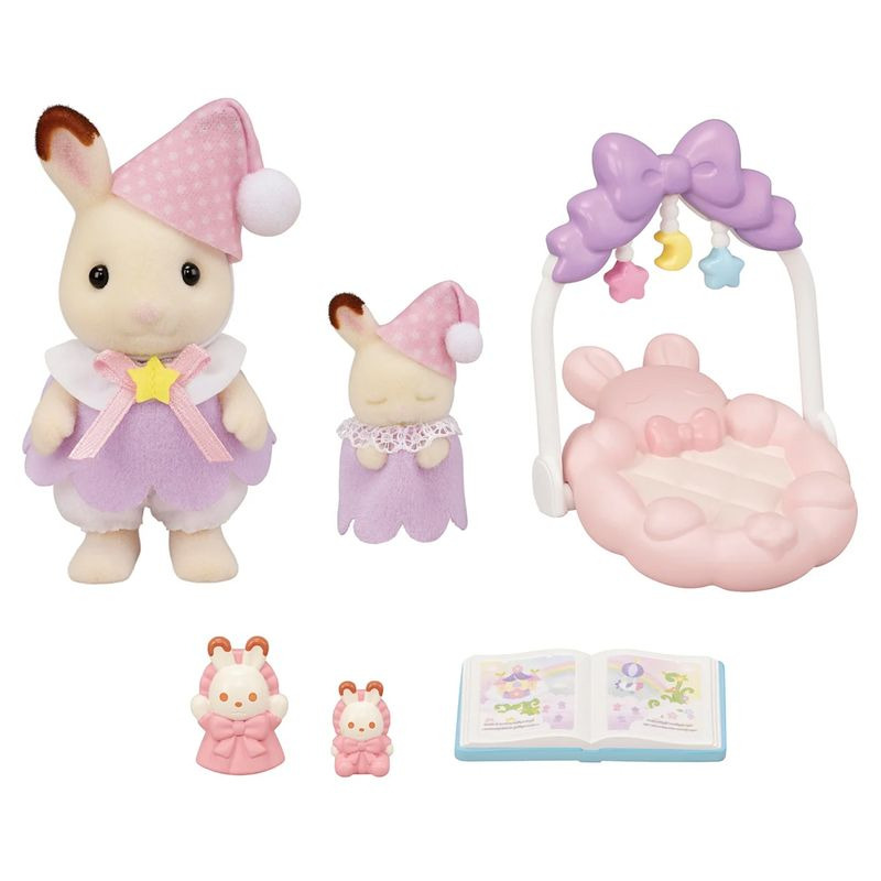 Sylvanian Families Chocolate králíčci spící sourozenci