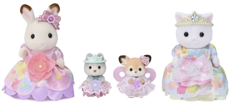 Sylvanian Families Rodina květinové princezny