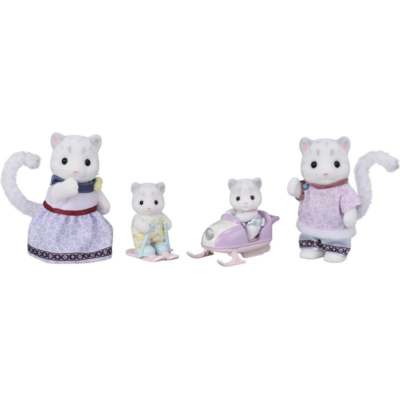 Sylvanian Families - Rodina  sněžných levhartů