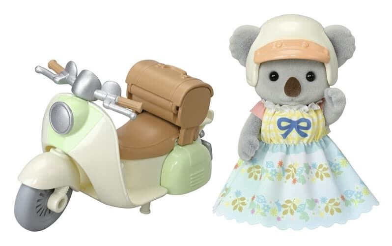 Sylvanian Families Medvěd koala na koloběžce