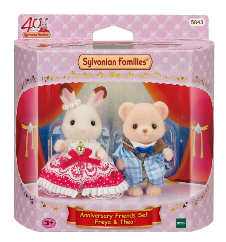 Sylvanian Families Narozeninová oslava ke 40. výročí Freya a Theo