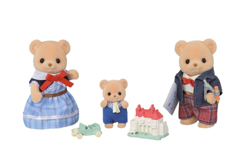 Sylvanian families 5851 rodina sušenkových medvídků