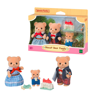 Sylvanian families 5851 rodina sušenkových medvídků