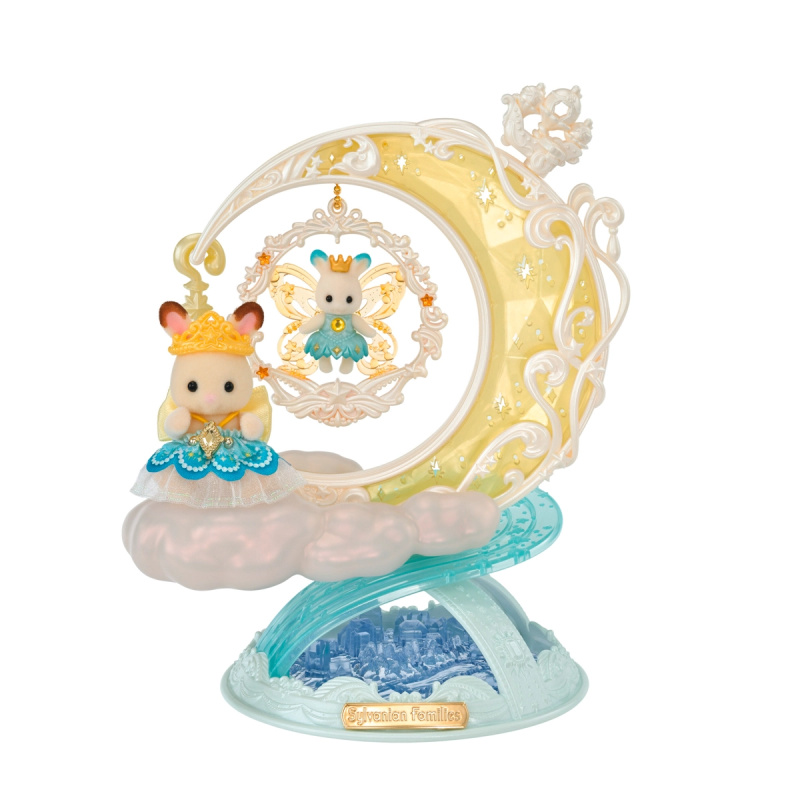 Sylvanian Families vílí přívěsek Stmívání – kouzelná sada s figurkami a stojánkem