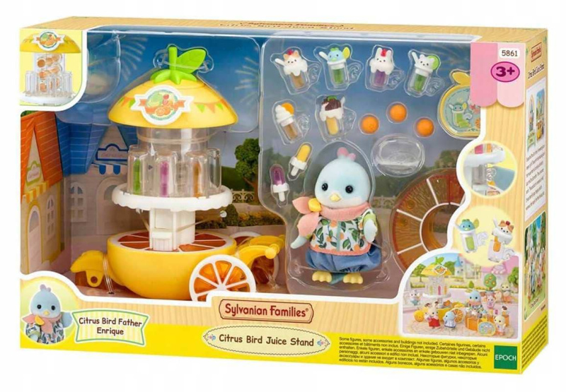 Sylvanian families 5861 stánek na výrobu citrusových nápojů